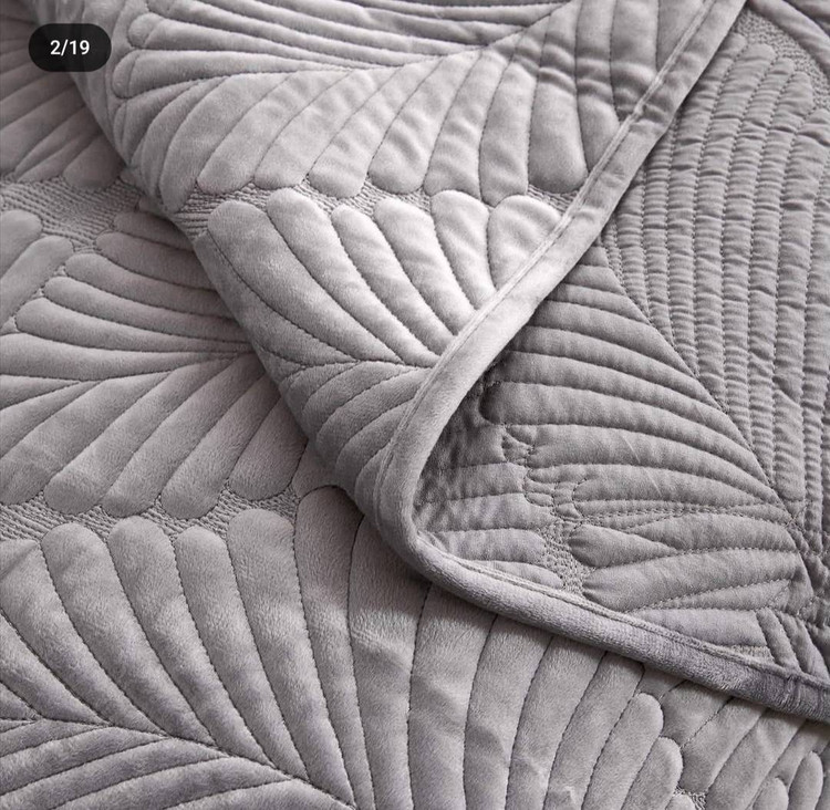 روتختی دونفره KORI مخمل چرخکاری