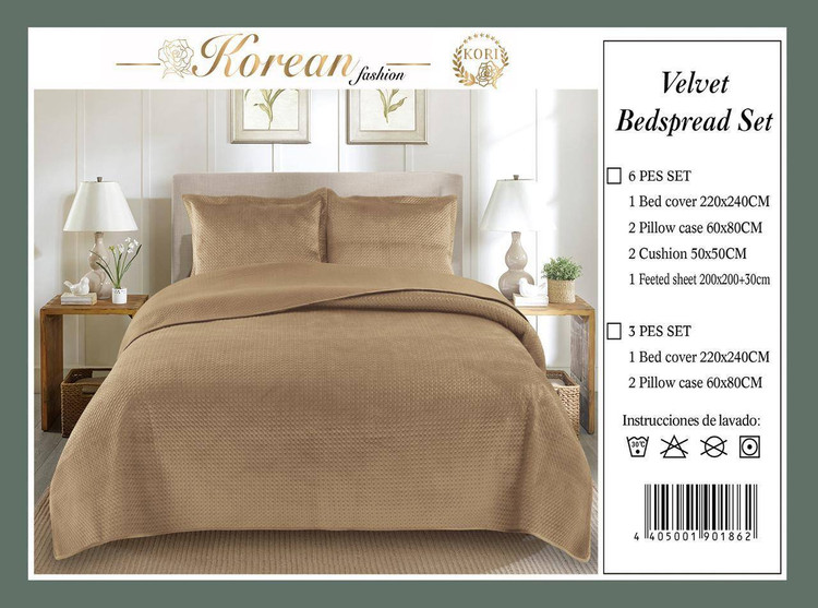 روتختی دونفره KORI مخمل کریستال