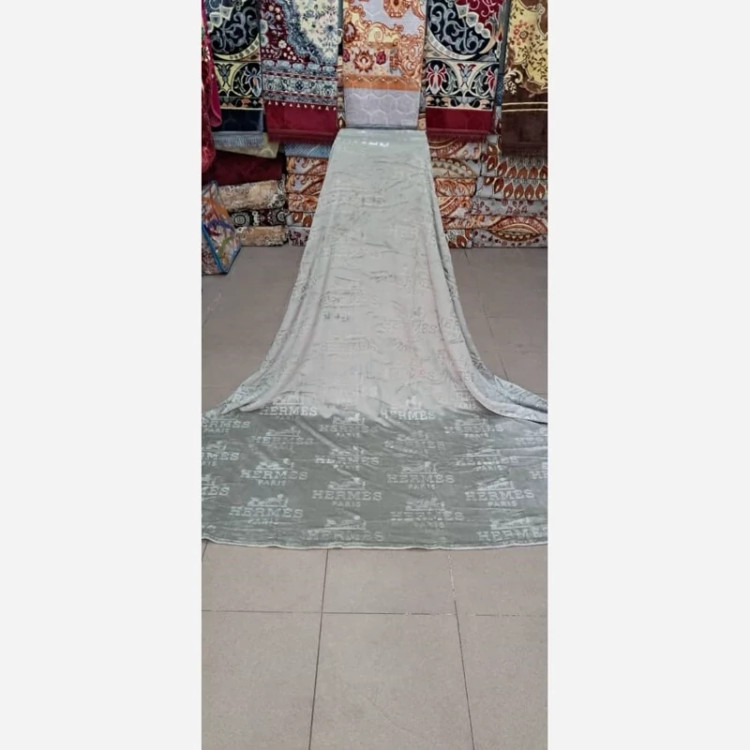 پتو مسافرتی وارداتی دونفره طرح هرمس